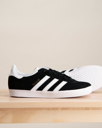 Adidas Originals GAZELLE J Svart Skor Kille - Kids Brand Store