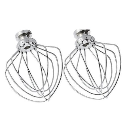 Opvaskemaskine Sikker Trådpisk Tilbehør 6 Tråds Piskeris Opgradering Ægte Rustfrit Stål Passer Tilt- Stand Mixer