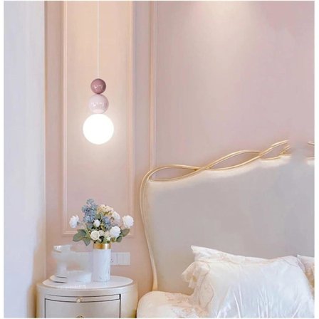 LED Taklampe Moderne Pendellampe Nordisk Stil Innendørsbelysning Soverom Stue_TF_TF