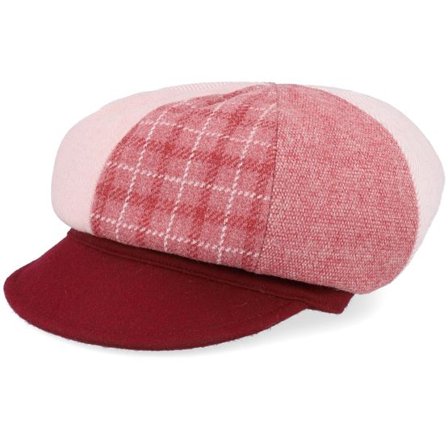 Seeberger - Röd vega Keps - Patchwork Red Balloon Vega Cap @ Hatstore