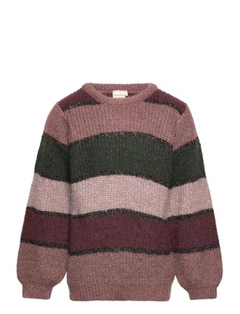 Pullover Ls Knit Pullover Multi/mønstret Minymo*Betinget Tilbud
