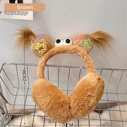 Morsomme øreklokker Søte øreklokker BRUNE