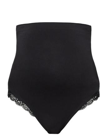 Brief Maternity Brz High Seam Lingerie Panties High Waisted Panties Musta Lindex