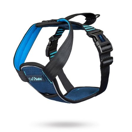 CarSafe Krocktestad Bilsele - Blå- För stora hundar - Bilresa med hund