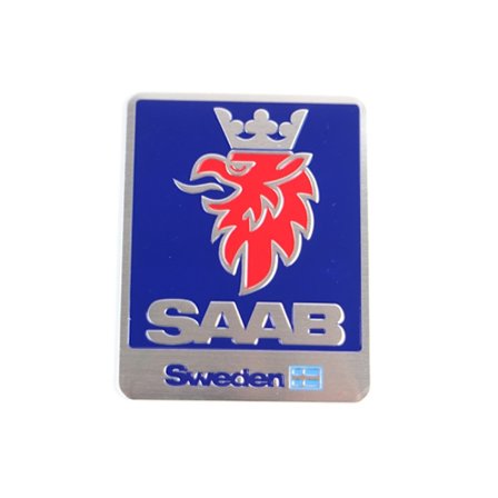 Emblem SAAB 5,5 x 7,2cm 1-pack