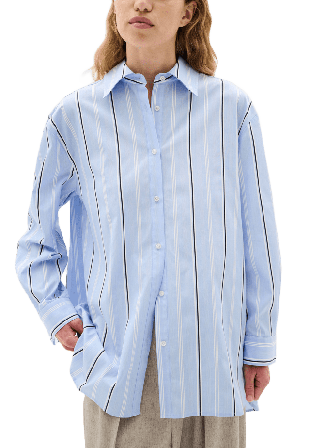 Inwear SonjahIW Shirt; Shirt Skjortor Dam Blå 38