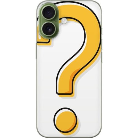 Kompatibel Mobilcover til Apple iPhone 17 Spørgsmålstegn