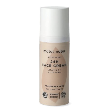 Matas Natur Nourishing 24h Face Cream 50 ml, Skincare, Ansigtspleje, Dagcreme