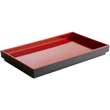 Fat APS Asia Plus Melamin Röd/Svart GN