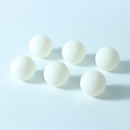 50 stk. bordtennisbolde HVIDE