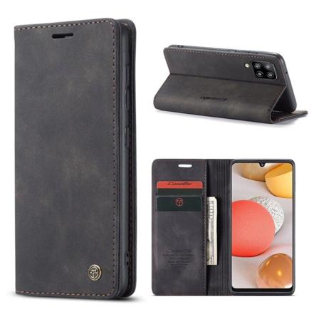 CaseMe Samsung Galaxy A42 5G Vintage etui - sort Black