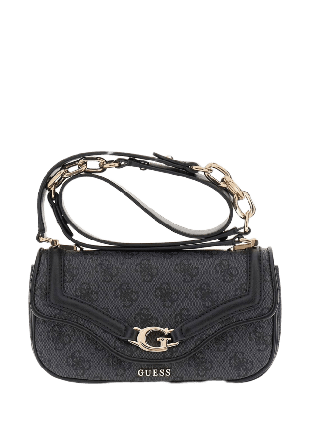 Guess Dea Crossbody Flap Handväskor Dam Grå ONESIZE