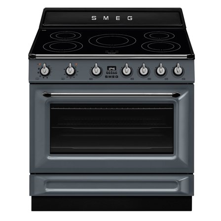 Smeg TR90IPGR Victoria induktionsspis med pyrolys 90 cm, grå | Vitvaror > Induktionshällar > Induktionsspis | Bagaren och Kocken