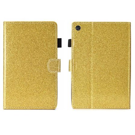 Samsung Galaxy Tab A9+ Glitter PU Fodral med Sleep/Wake-funktion