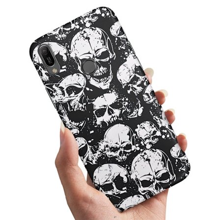 Samsung Galaxy A40 - Skal/Mobilskal Skulls