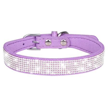 Rihmauskoiranpanta, söpö ja kimmeltävä pehmeä keinonahka