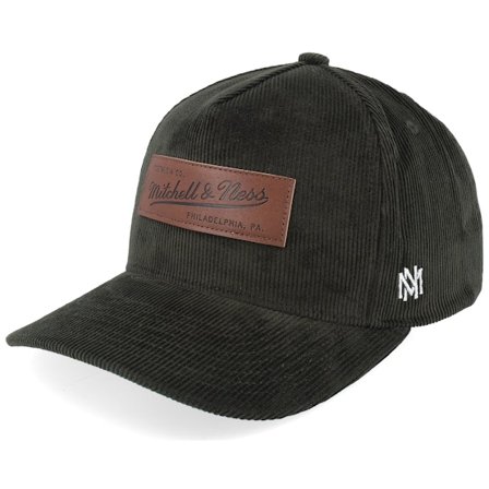 Mitchell & Ness - Svart adjustable Caps - Own Brand Corduroy Pro Crown Black-os @ Hatstore