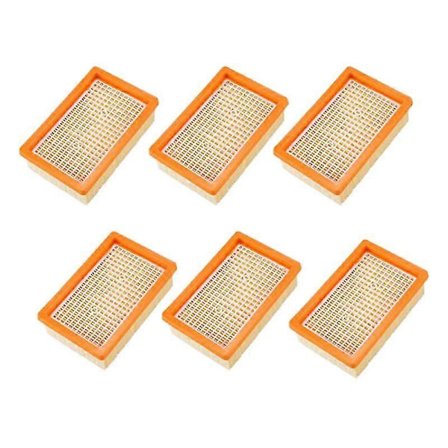 6-pack Filter För Karcher Mv4 Mv5 Mv6 Wd4 Wd5 Wd6 Dammsugare
