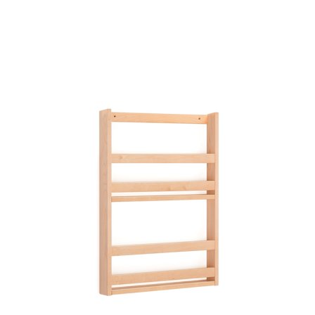 Wandregal für Zeitschriften, 600x70x800 mm, Eiche