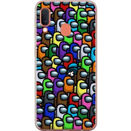 Samsung Galaxy A20e Gennemsigtig cover Among Us