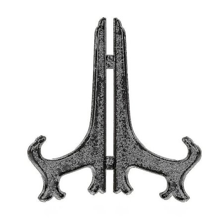12 stk tallerkenstativ samling kunstverk stativ oppbevaringsholder sammenleggbar tallerkenstativ tilbehør, 10 cm