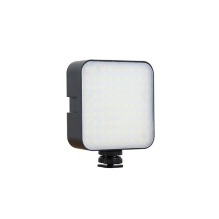 Mini Bärbar Led-videolampa Med 1/4 Tums Skruvhål