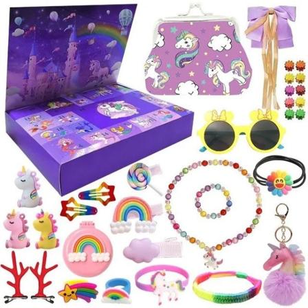 24 stk/sæt Adventskalender Fidget Legetøj Julemand DIY Xmas Tree Pendant 2023 Jule Nedtællingskalender Legetøj til børn style 10