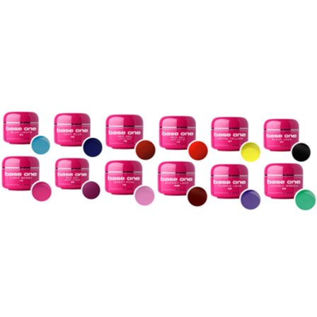Base One Solid 12-pak - 5 gram - Silcare