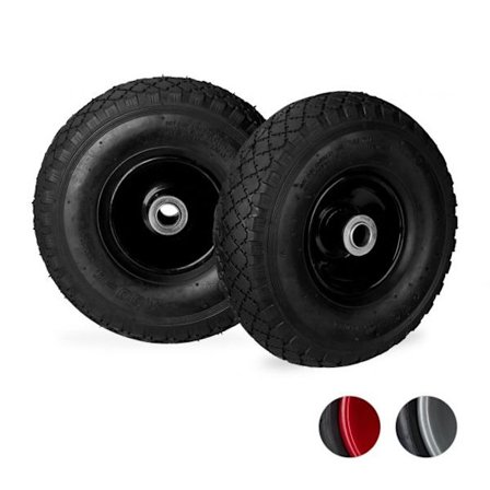 Skottkärra hjul 2 st.