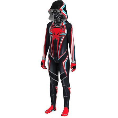 Spiderman Kids Pojkar Cosplay Kostym Hooded Outfit Set Party 5-9y W 6-7Y 6-7Y