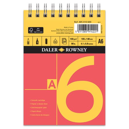 Sketch pad Spiral 150g A6