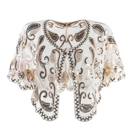 Dam Sjal Kvällsbal Cape CHAMPAGNE