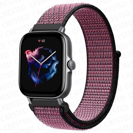 20mm 22mm Klockarmband För Amazfit Gts/2/2e/3/4/mini Gtr 4/2/3/pro 47mm Stratos 3 Nylonarmband Pulseira Correa Amazfit Bip Armband