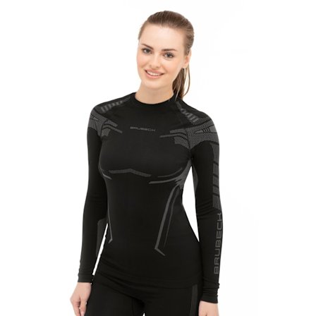 Dam Långärmad T-shirt Brubeck DRY termoaktivtröja