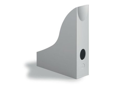 DURABLE ECO Magazine File Holders 80% Recycled Plastic Brochure & Catalogue Holder Grey - 775710