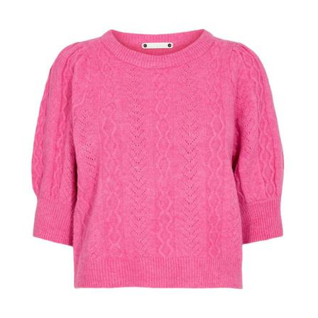 Co'Couture, Pixie Poinetelle knit Różowy, Kobieta, Rozmiar: L