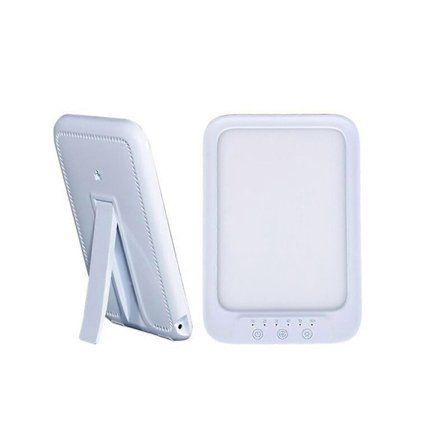 LED Dagslys Lampe 20000 Lux Kaldt & Varmt Lysterapi Lampe Mot Depresjon 3 Lysfarger 5 Lysstyrker