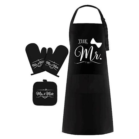 Mr. & Mrs. Forklesett - Bryllupsgave, Hvit & Svart