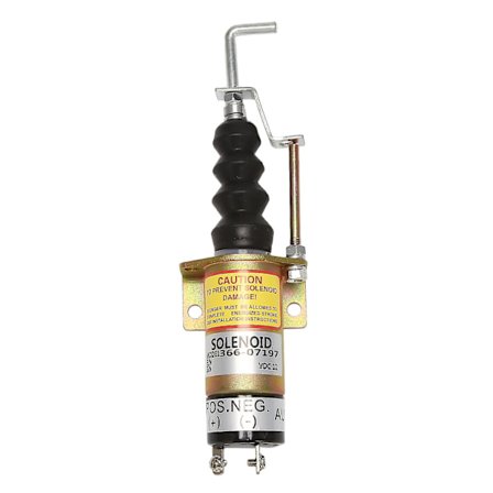 12V Stoppsolenoidventil - 1502-12c7u2b2s1 Sa-3405t 366-07197 - Elektrisk Avstängningssolenoid