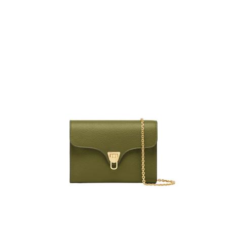 Coccinelle, Beat Soft Bag Groen, Dames, Maat:ONE Size,leer