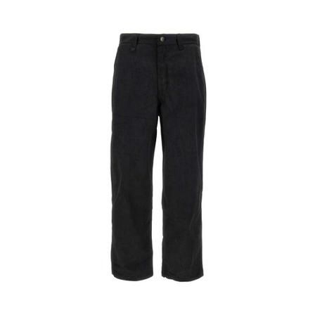 Huf, Straight Trousers Zwart, Heren, Maat:W32