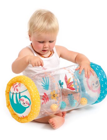 Ludi Inflatable Cylinder - Sloth - Multi/patterned - ONE SIZE