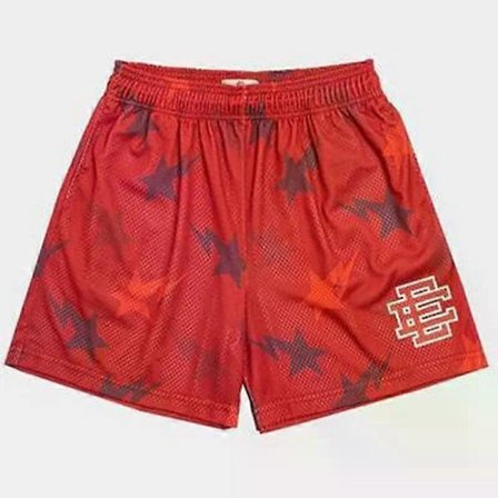 2024 Nye Sommer Eric Emanuel EE Basic Mesh Shorts Klassisk Blomstertrykk Gym Shorts Herre Gym Basketball Sports Badeshorts