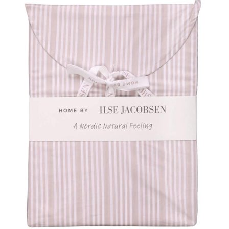 Ilse Jacobsen Sengesett Powder-Rose-Stripes Bomull 140x200
