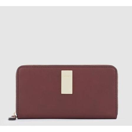 Piquadro Wallets & Cardholders Brun, Dame Punge og Kortholder, Størrelse: ONE Size