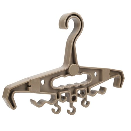 Industriell Plastgalge Kraftig Multifunktionell Utrustningsgalge Avtagbar Utomhus Jakt Tan