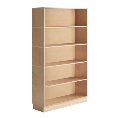 Shelving unit RICO, 5 comps, birch
