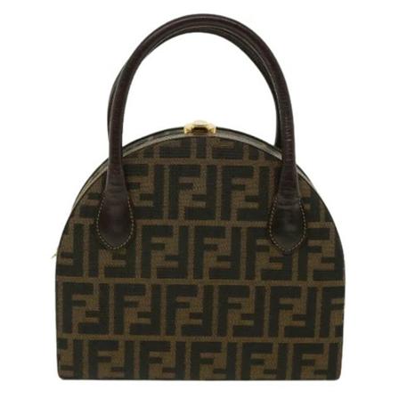 Fendi Vintage, Pre-owned Canvas handbags Bruin, Dames, Maat:ONE Size