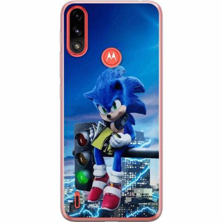 Motorola Moto E7 Power Mjukt Skal - Sonic The Hedgehog