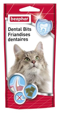 Beaphar Dental Bits til Katt - 35g